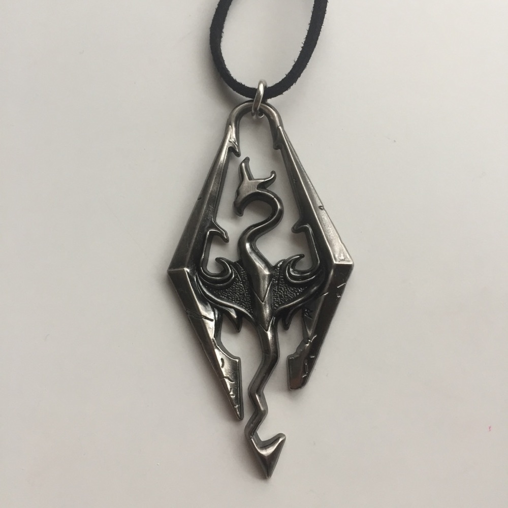 Skyrim Elder Scrolls Pendant Necklace